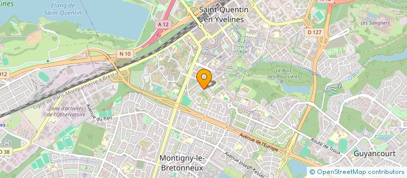 localisation de l'entreprise COPR RESIDENCE LE GALLION BAT 12 56 RUE JEAN COCTEAU 78 MONTIGNY  LE BTX  MONTIGNY-LE-BRETONNEUX