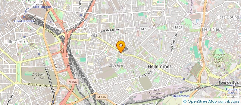 localisation de l'entreprise COPR. RESIDENCE LES AUBADES  LILLE
