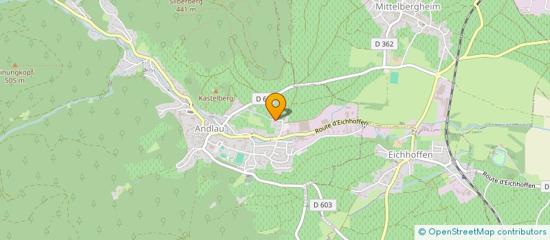 localisation de l'entreprise COPR RESIDENCE LOUIS ROBERT EMILE  ANDLAU