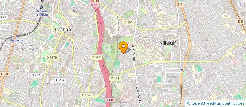 localisation de l'entreprise COPR RESIDENCE PICASSO à VILLEJUIF