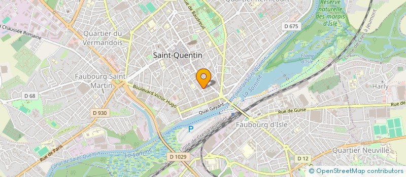 localisation de l'entreprise COPR RESIDENCE VERONIQUE à SAINT-QUENTIN