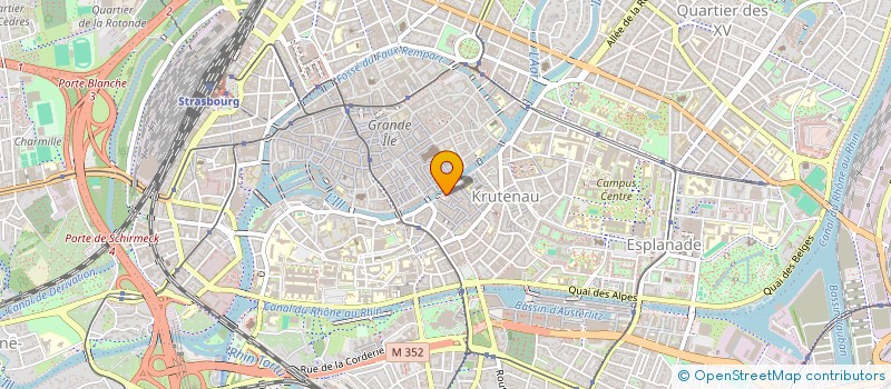 localisation de l'entreprise COPR ROHAN à STRASBOURG