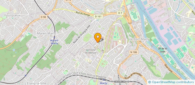 localisation de l'entreprise COPR RSD VIGNES BENETTES à LE PECQ