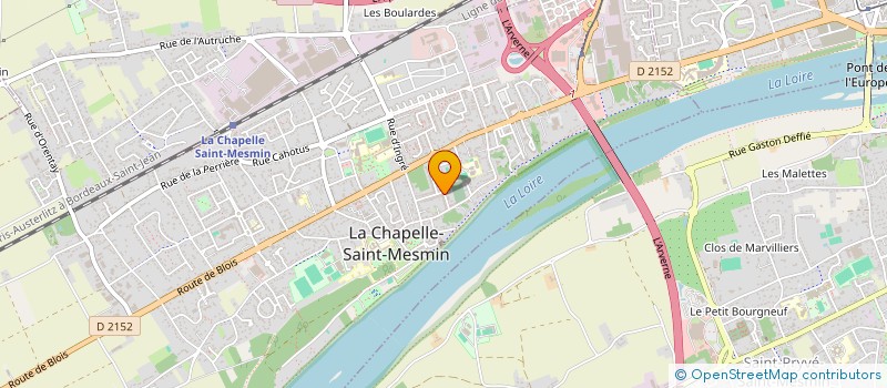 localisation de l'entreprise COPR RUE LIBERATION  LA CHAPELLE-SAINT-MESMIN