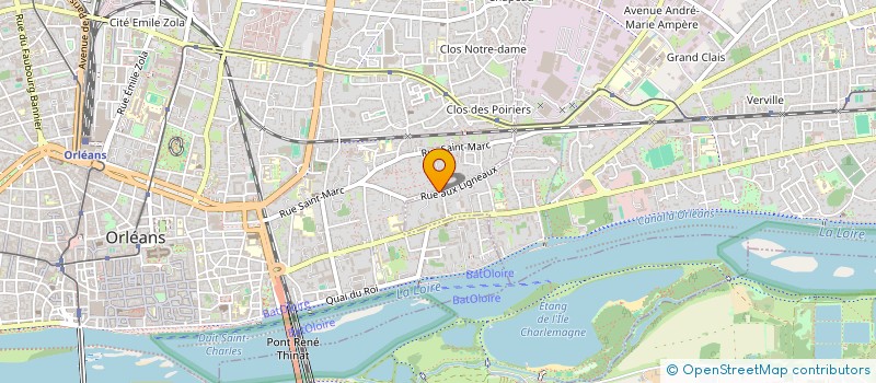 localisation de l'entreprise COPR SEBASTOPOL  ORLEANS