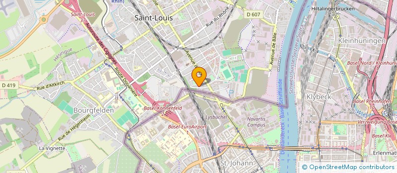 localisation de l'entreprise COPR SP FLEUR DE FRANCE  SAINT-LOUIS