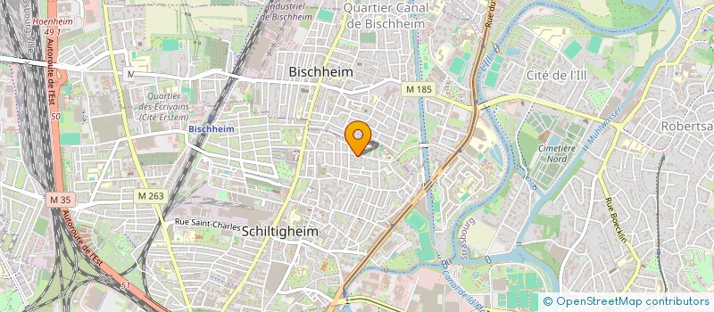 localisation de l'entreprise COPR ZORN  SCHILTIGHEIM