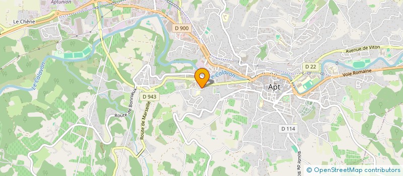 localisation de l'entreprise COPRAH à APT