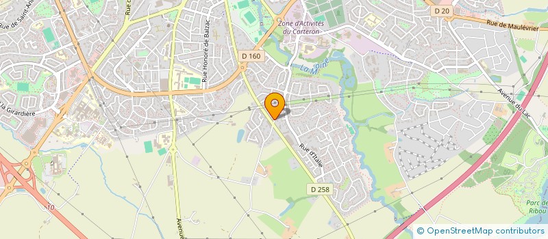 localisation de l'entreprise COPRAL à CHOLET