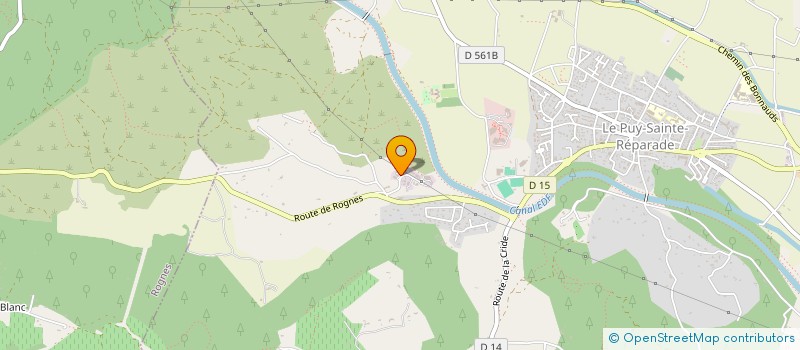 localisation de l'entreprise COPRES à LE PUY-SAINTE-REPARADE