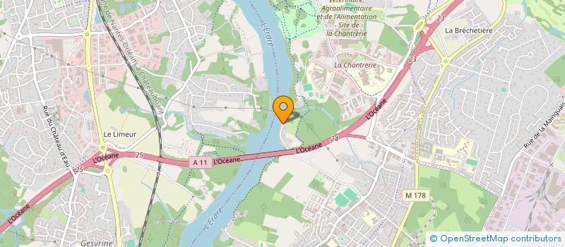 localisation de l'entreprise COPREV à NANTES