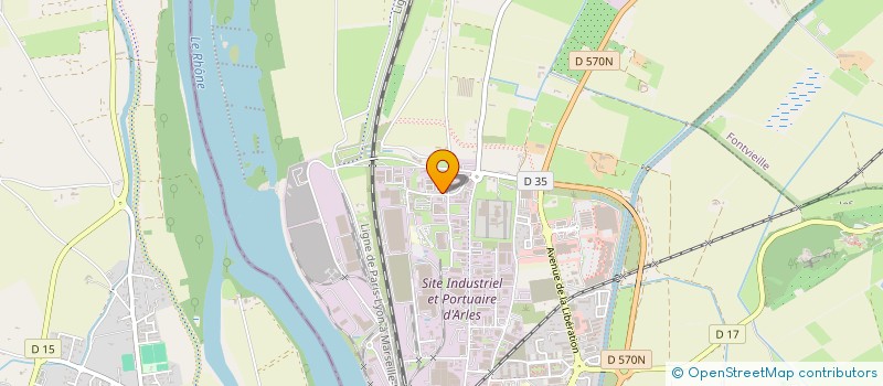 localisation de l'entreprise COPREZ INVEST à ARLES