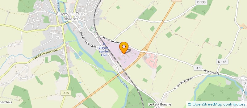 localisation de l'entreprise COPRIM à CLOYES-LES-TROIS-RIVIERES