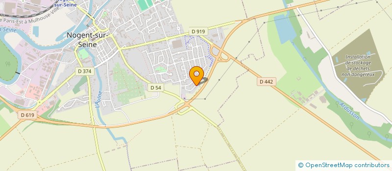 localisation de l'entreprise COPRIMM  NOGENT-SUR-SEINE