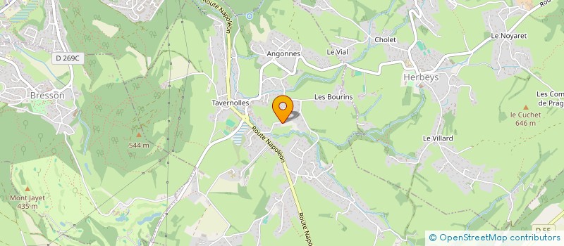 localisation de l'entreprise COPRIS  NIMES