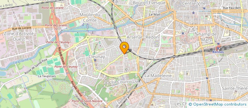 localisation de l'entreprise COPRO 1 RUE ROGER HENRY GUERRAND  RENNES