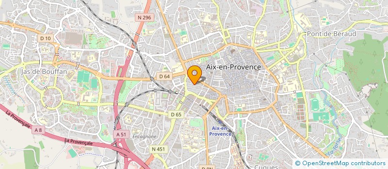 localisation de l'entreprise COPRO 10 RUE IRMA MOREAU à AIX-EN-PROVENCE