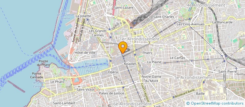 localisation de l'entreprise COPRO 10 SQ BELSUNCE à MARSEILLE