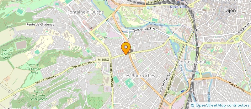 localisation de l'entreprise COPRO 111 113 AVENUE EIFFEL DIJON  DIJON