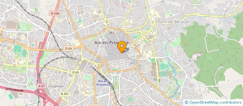 localisation de l'entreprise COPRO 12 RUE ANCIENNE à AIX-EN-PROVENCE