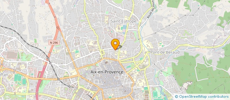 localisation de l'entreprise COPRO 13 AVENUE SAINT ELOI à AIX-EN-PROVENCE