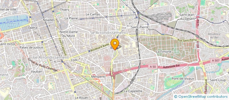 localisation de l'entreprise COPRO 13 RUE CAPITAINE à MARSEILLE