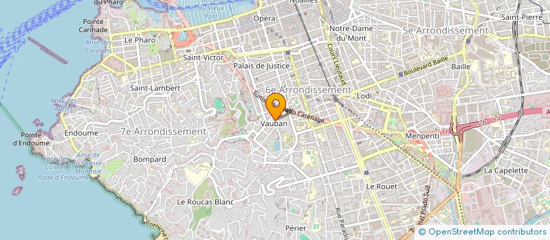 localisation de l'entreprise COPRO 14 RUE THEOPHILE DECANIS  MARSEILLE
