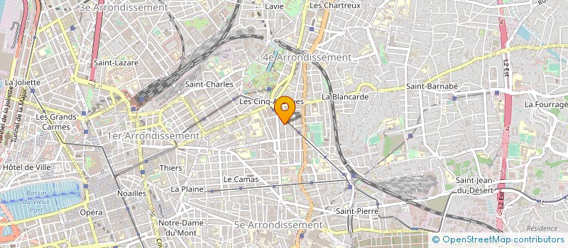 localisation de l'entreprise COPRO 16 AV MARECHAL FAYOLLE à MARSEILLE
