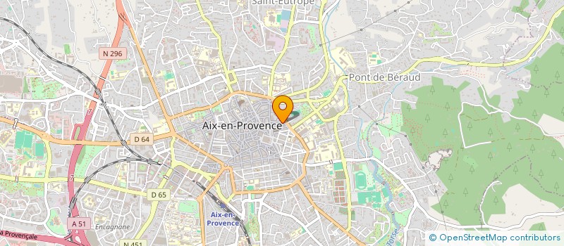 localisation de l'entreprise COPRO 20 RUE CHASTEL  AIX-EN-PROVENCE