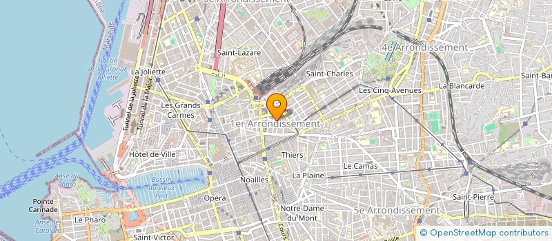localisation de l'entreprise COPRO 30 RUE ST BAZILE à MARSEILLE