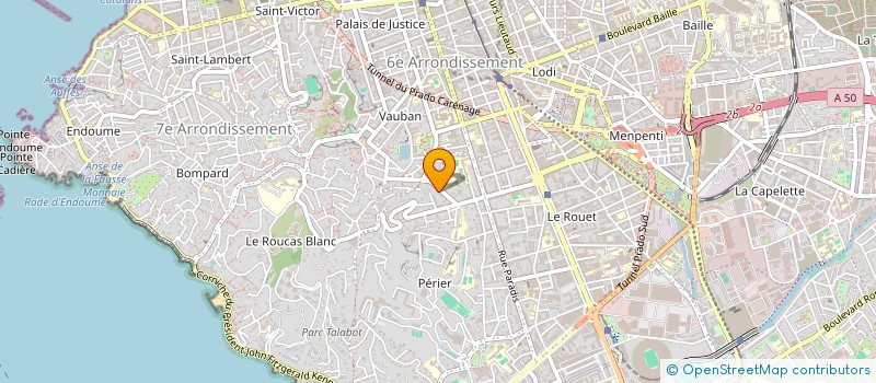 localisation de l'entreprise COPRO 35 CREMIEUX à MARSEILLE