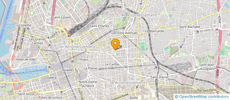 localisation de l'entreprise COPRO 4 RUE MONTE CRISTO à MARSEILLE