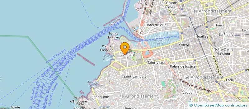 localisation de l'entreprise COPRO 5-7 RUE DE SUEZ à MARSEILLE