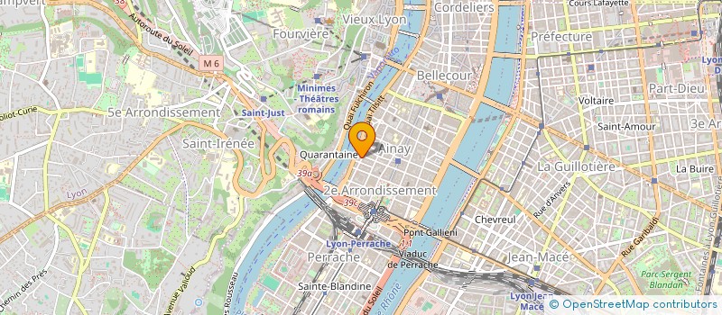 localisation de l'entreprise COPRO à LYON