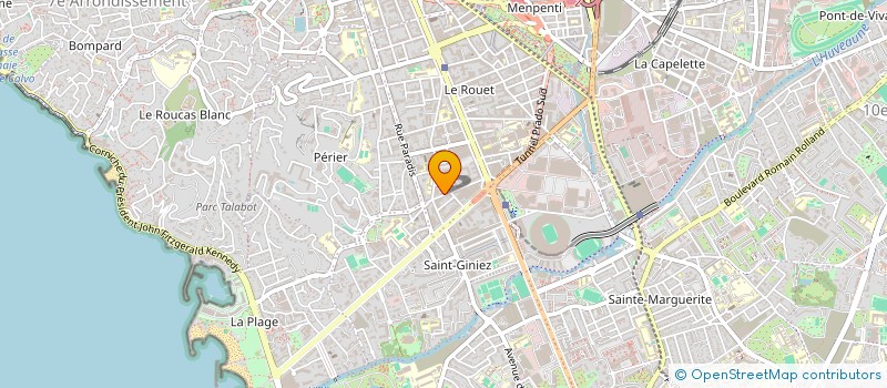 localisation de l'entreprise COPRO 52 BD HERRIOT à MARSEILLE