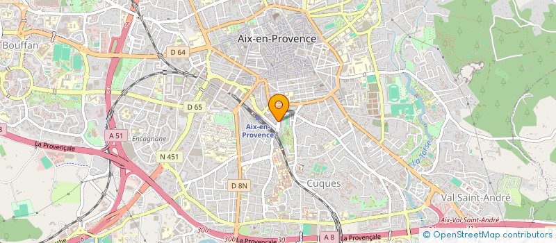 localisation de l'entreprise COPRO 7 AV BLONDEL ET 9 AV ABRAM à AIX-EN-PROVENCE