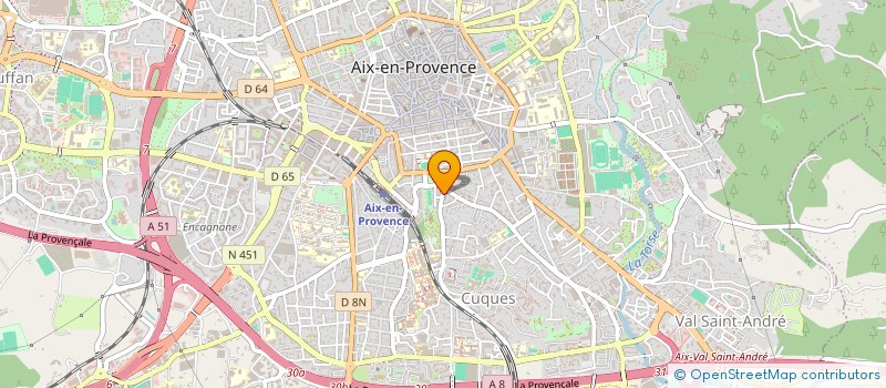 localisation de l'entreprise COPRO 7 AV JULES FERRY à AIX-EN-PROVENCE