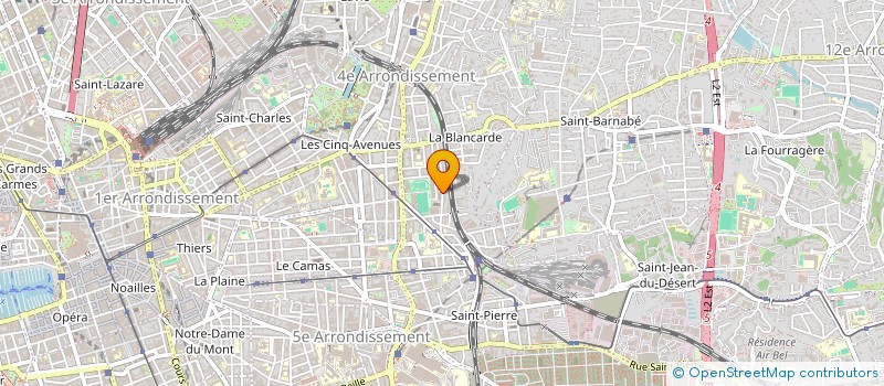 localisation de l'entreprise COPRO 78 BD BOISSON à MARSEILLE