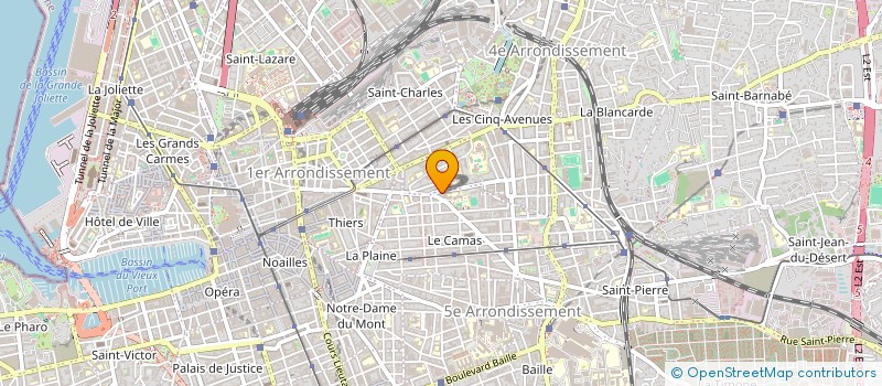 localisation de l'entreprise COPRO 8 10 RUE MONTE CRISTO à MARSEILLE
