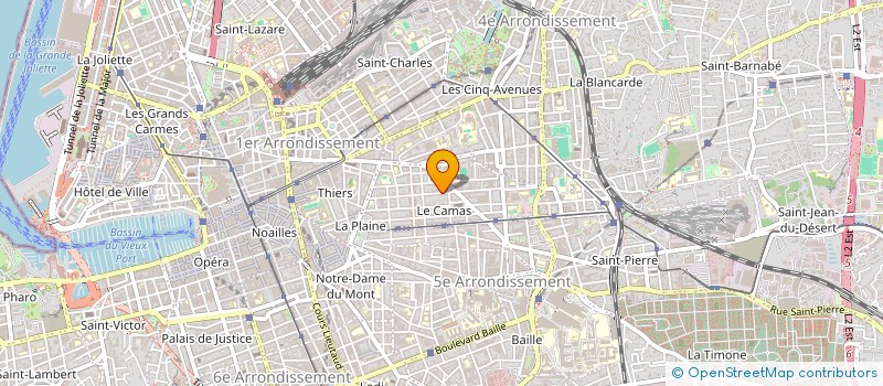 localisation de l'entreprise COPRO 93 RUE ABBE DE L'EPEE à MARSEILLE