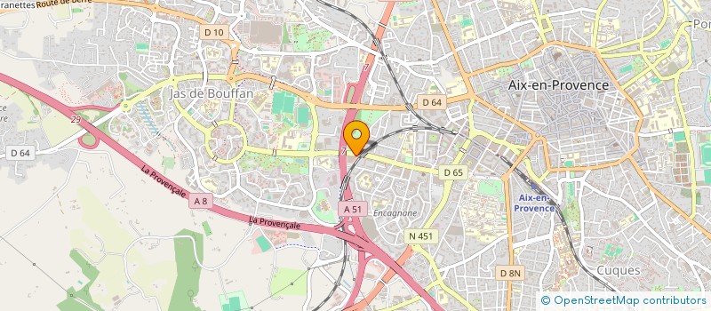 localisation de l'entreprise COPRO AIX EUROPE à AIX-EN-PROVENCE