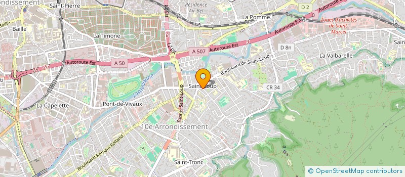 localisation de l'entreprise COPRO'ASSIST DEVELOPPEMENT  MARSEILLE