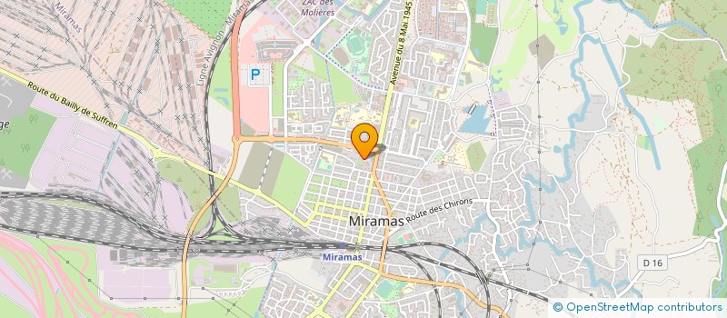 localisation de l'entreprise COPRO AXE 11 à MIRAMAS