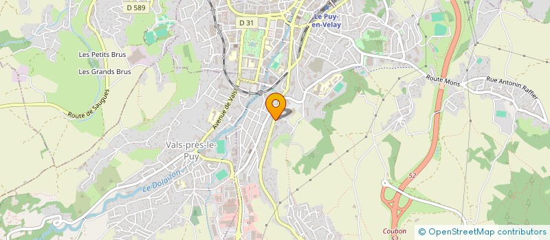 localisation de l'entreprise COPRO BEL AIR  LE PUY-EN-VELAY