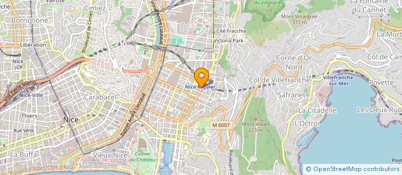 localisation de l'entreprise COPRO BLANQUI RIQUIER à NICE