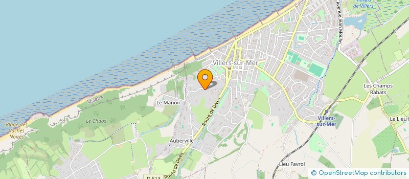 localisation de l'entreprise COPRO BRISE DU LARGE  VILLERS-SUR-MER