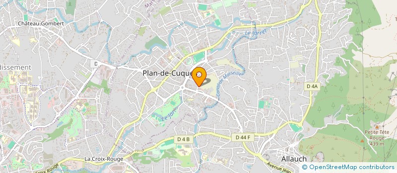 localisation de l'entreprise COPRO CENTRE SUD 2  PLAN-DE-CUQUES