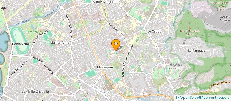 localisation de l'entreprise COPRO CHATEAU SEC 10 BD GAYE 13009 à MARSEILLE