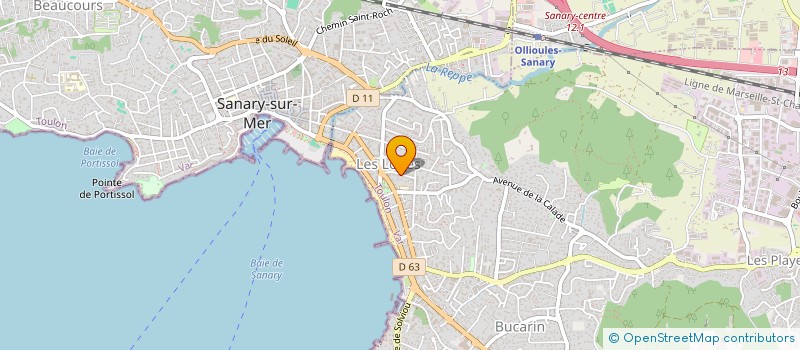 localisation de l'entreprise COPRO CIGALON à SIX FOURS LES PLAGES