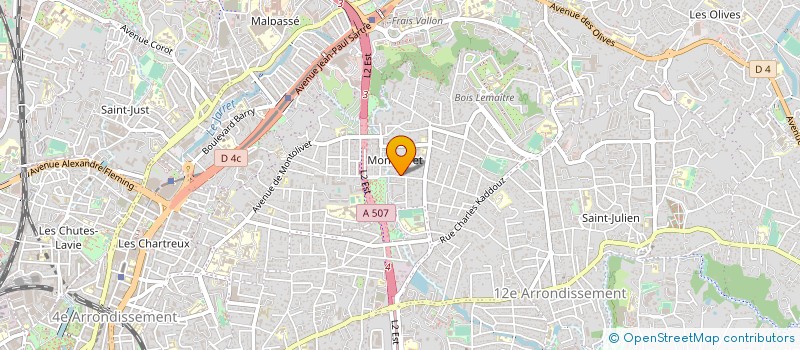localisation de l'entreprise COPRO CITE PY à MARSEILLE
